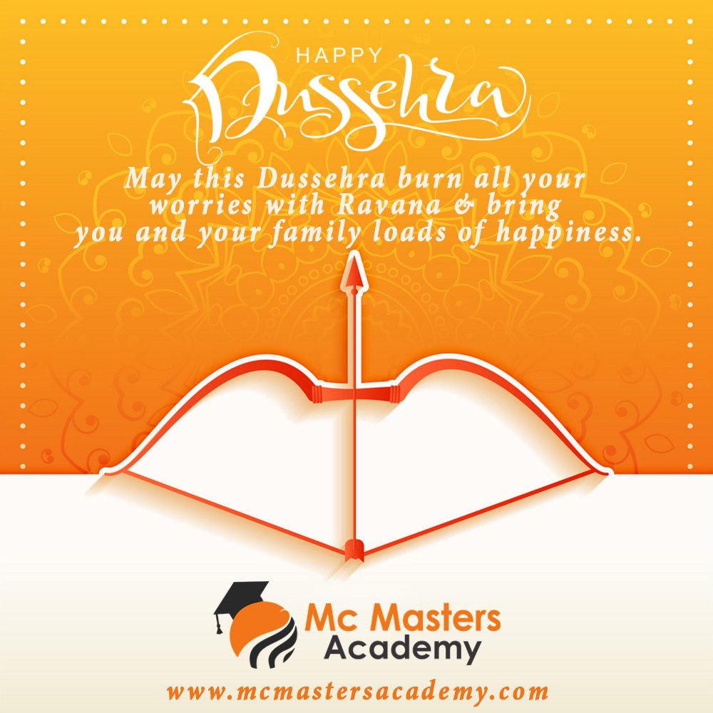 mcmasterschd's tweet image. May this Dussehra all worries, problems and obstacles in the path of success get burned with the effigy of Ravana.
Have a happy and blessed Dussehra...!!!

#mcmastersacademy #ielts #ieltsclass #academy #pte #chandigarh #students #happydussehra #dussehra2019