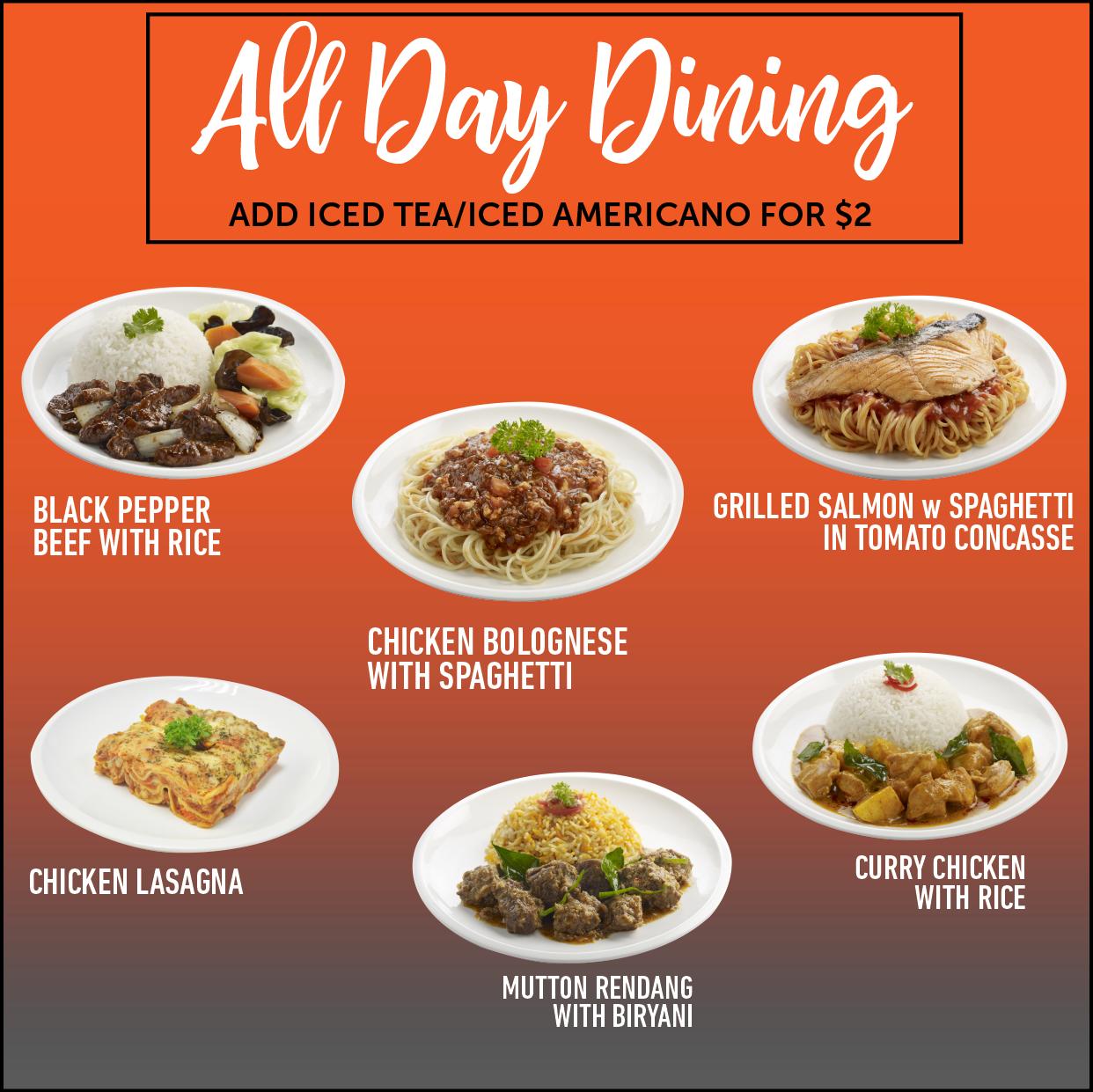 Gloria jeans sale menu