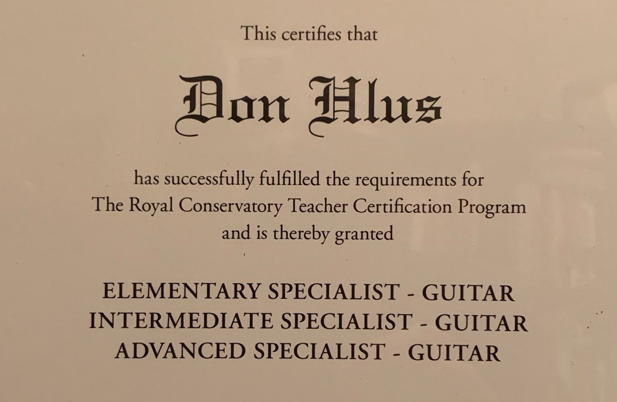 #RoyalConservatoryofMusic #RCM #ClassicalGuitar #Guitar #ElementarySpecialist #IntermediateSpecialist #AdvancedSpecialist #MusicLessons  #FortLangleyGuitarStudio