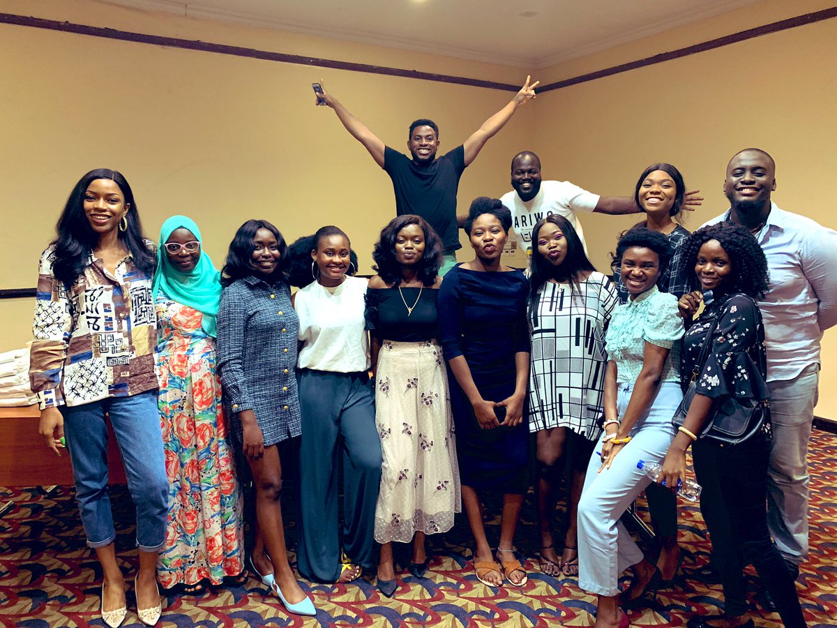 AyodejiOsowobi's tweet photo. My heart is full!

Thankful to @StandtoEndRape’s team - @LadeKale, @THEAWAZI, @IsyNene, @juiciestofjays &amp; the survivors who helped w/ testimonies &amp; evidence to nab Dr Boniface on the #SexforGrades documentary. Thank you @CNorthcott1 &amp; @kikimordi. 🙌🏽

Y’all did this! I love you!💜 https://t.co/Fpn91doC1T