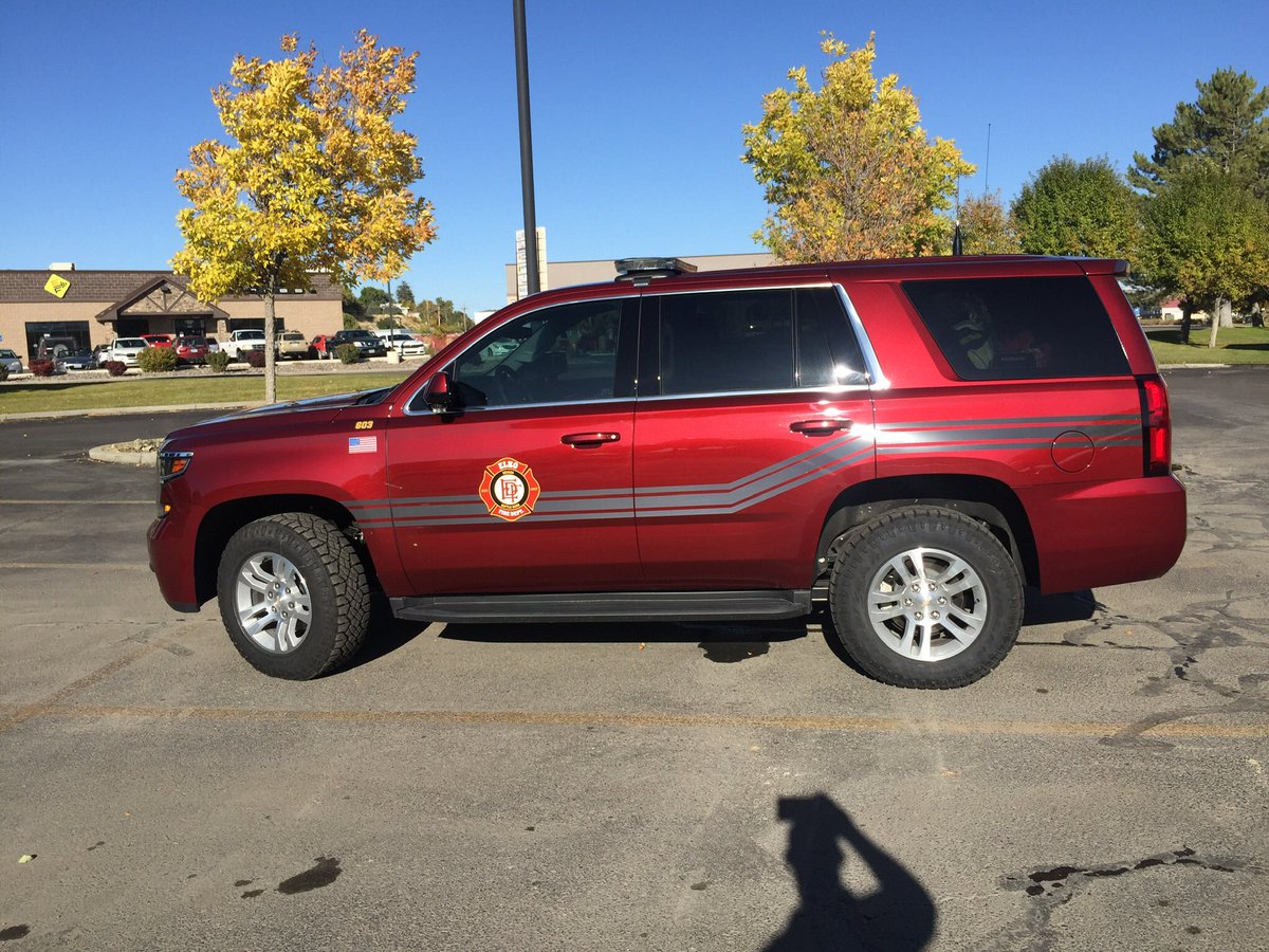ElkoFire's tweet image. New Fire Marshal vehicle