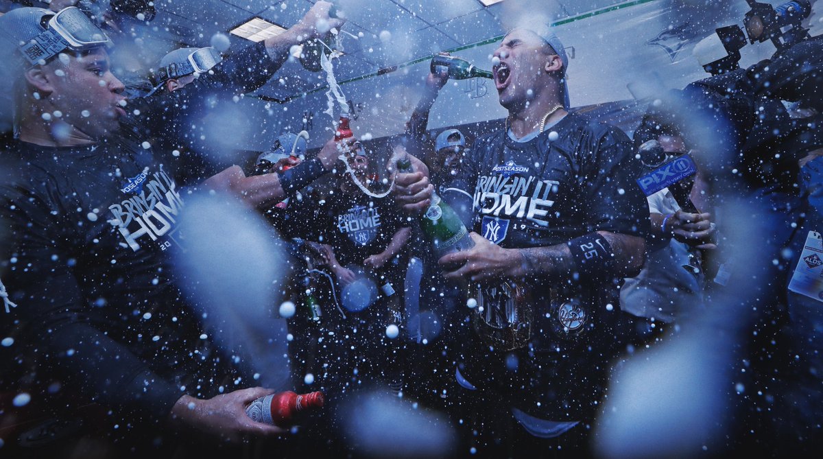 Yankees's tweet photo. Savage &amp; Pour's. #NextManUp https://t.co/5qNzhwEcWP