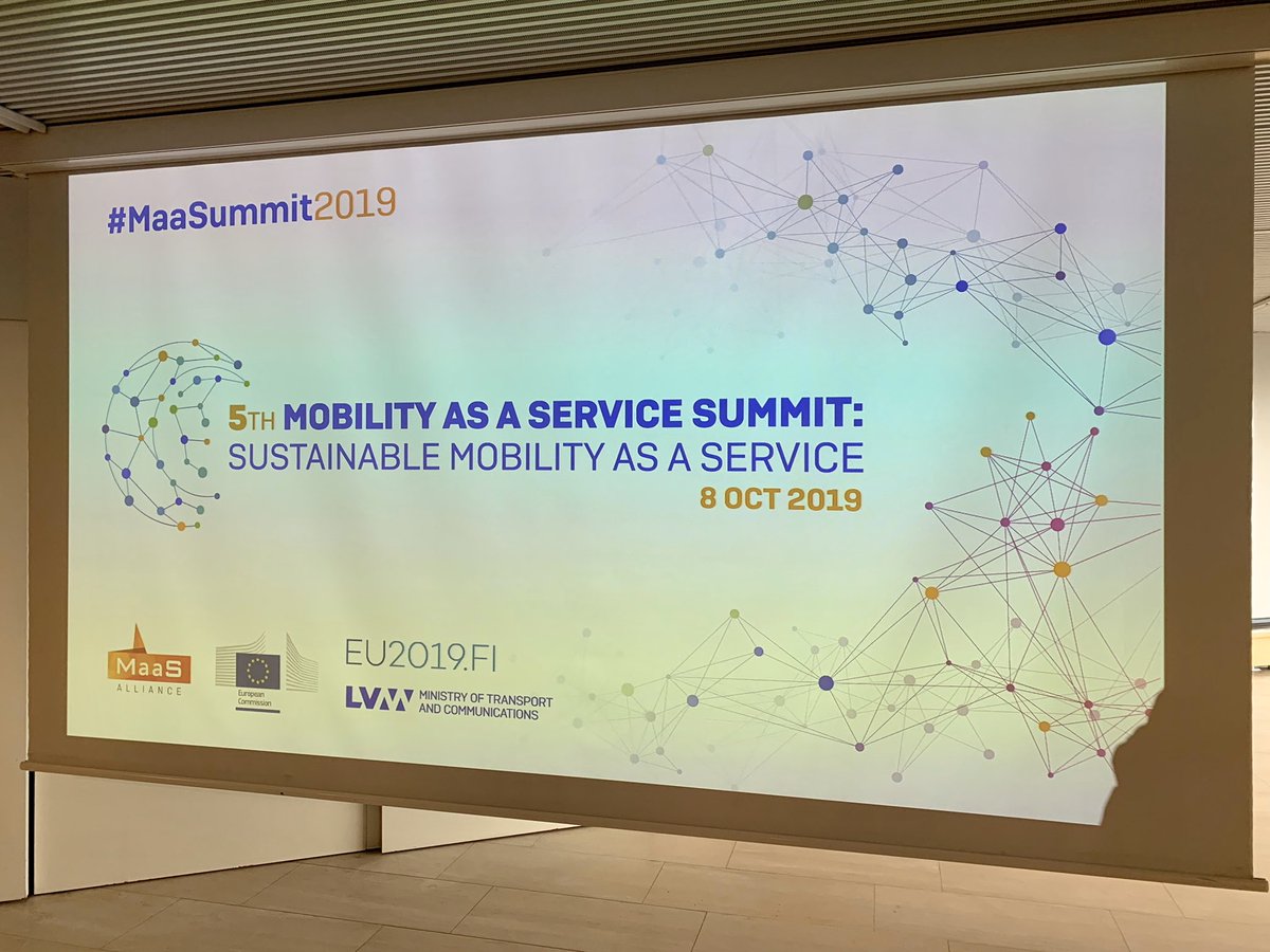 mmaija's tweet image. Holistic service-based transport system, that’s the Finnish way. 5th MaaS Summit opened dynamically by @MarinSanna @lvmfi #DigitalTransport #EU2019FI