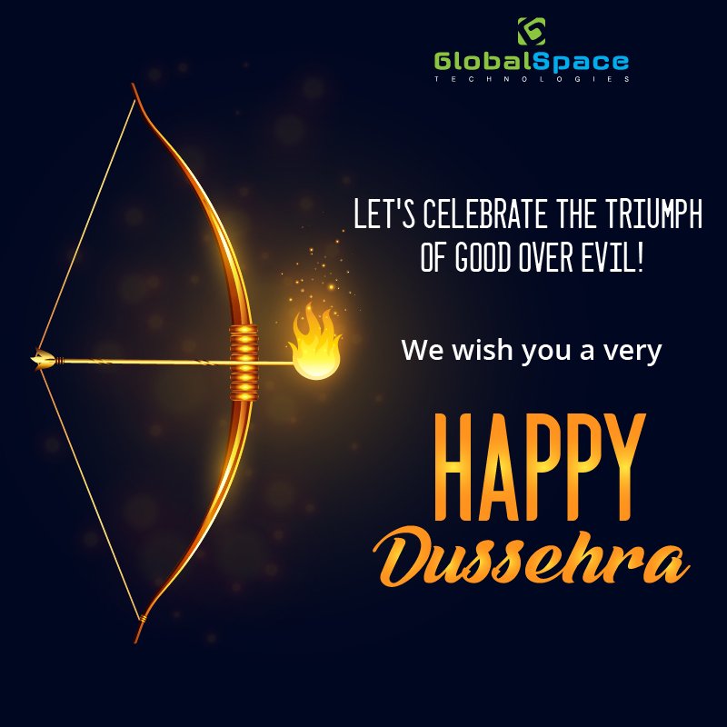 GlobalSpaceTec's tweet photo. The Power of Good always inspires us to do the right thing, and with this inspiration, we will always work for the betterment of society. We wish you a very happy Dussehra!
#FesivalsOfIndia #Dussehra #Celebration #Festivals #GlobalSpaceTechnologies https://t.co/GRO5vTEnJG