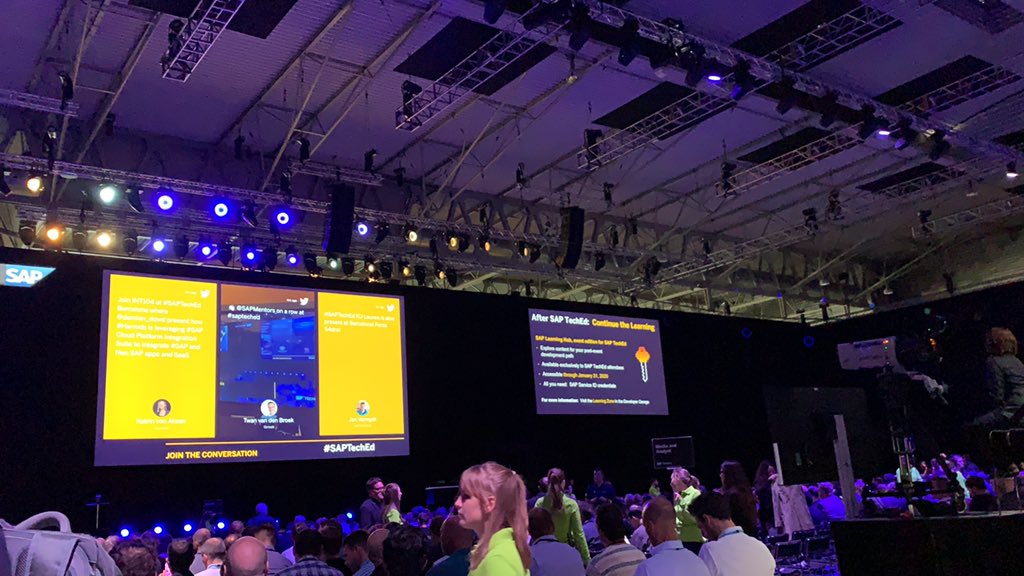 Welcome to SAP TechEd 2019