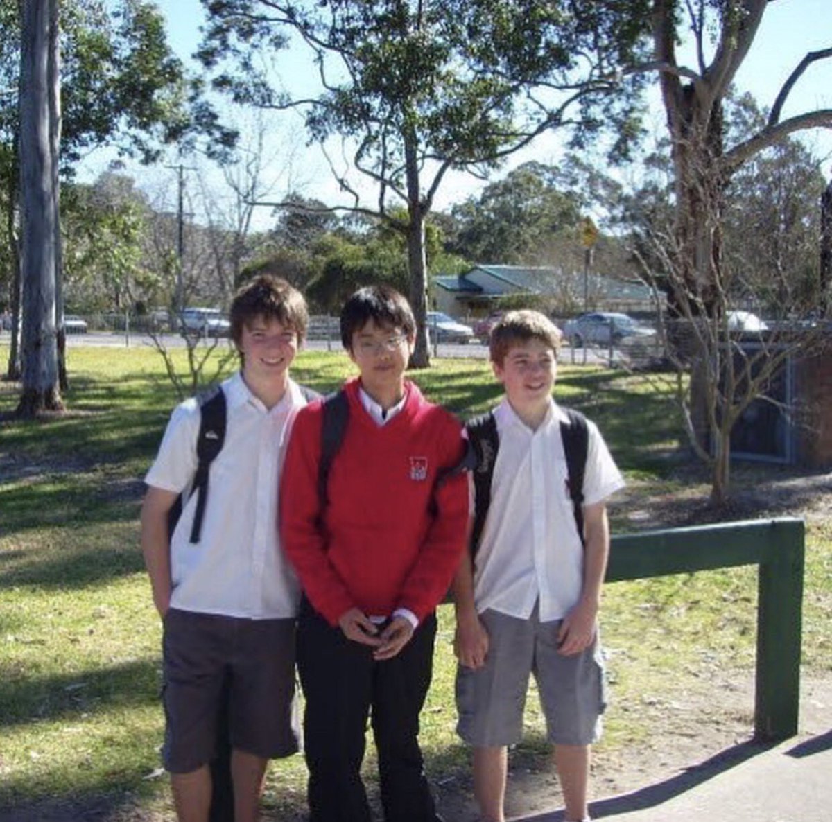 ジンくんが中学生の時オーストラリアに行ってたのアミたちはけっこう