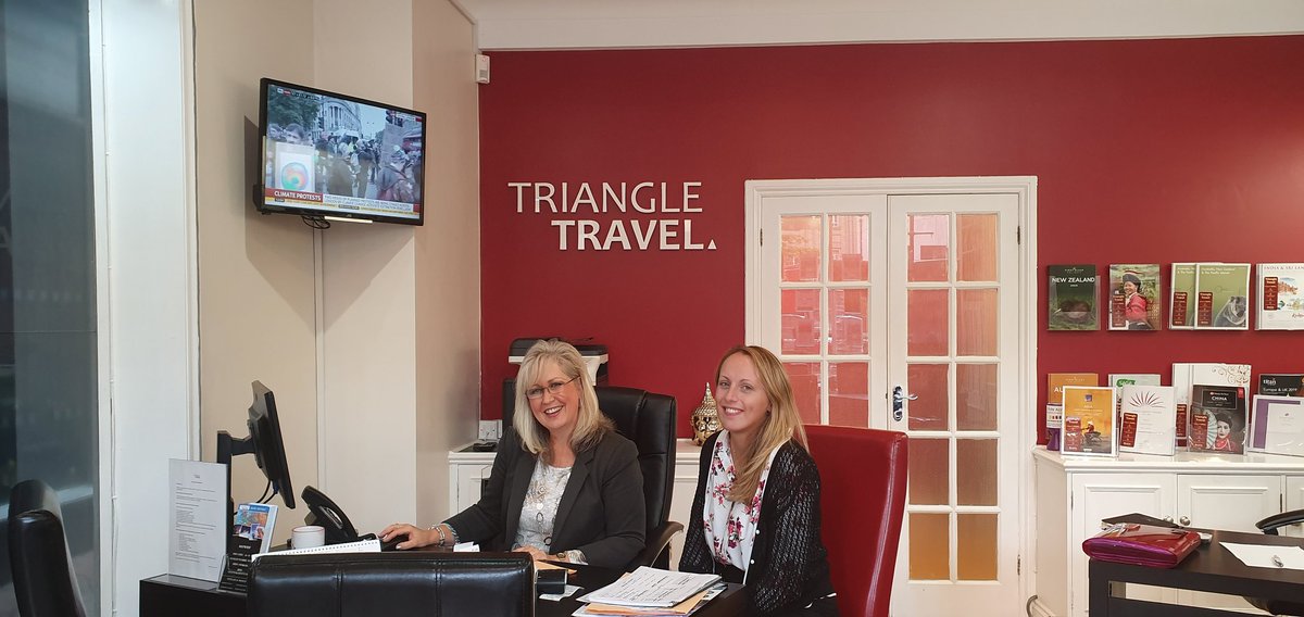 Yesterday we welcomed ex TC Elysia to #TeamTriangle Great first day, a perfect addition to our team 🔺️👍