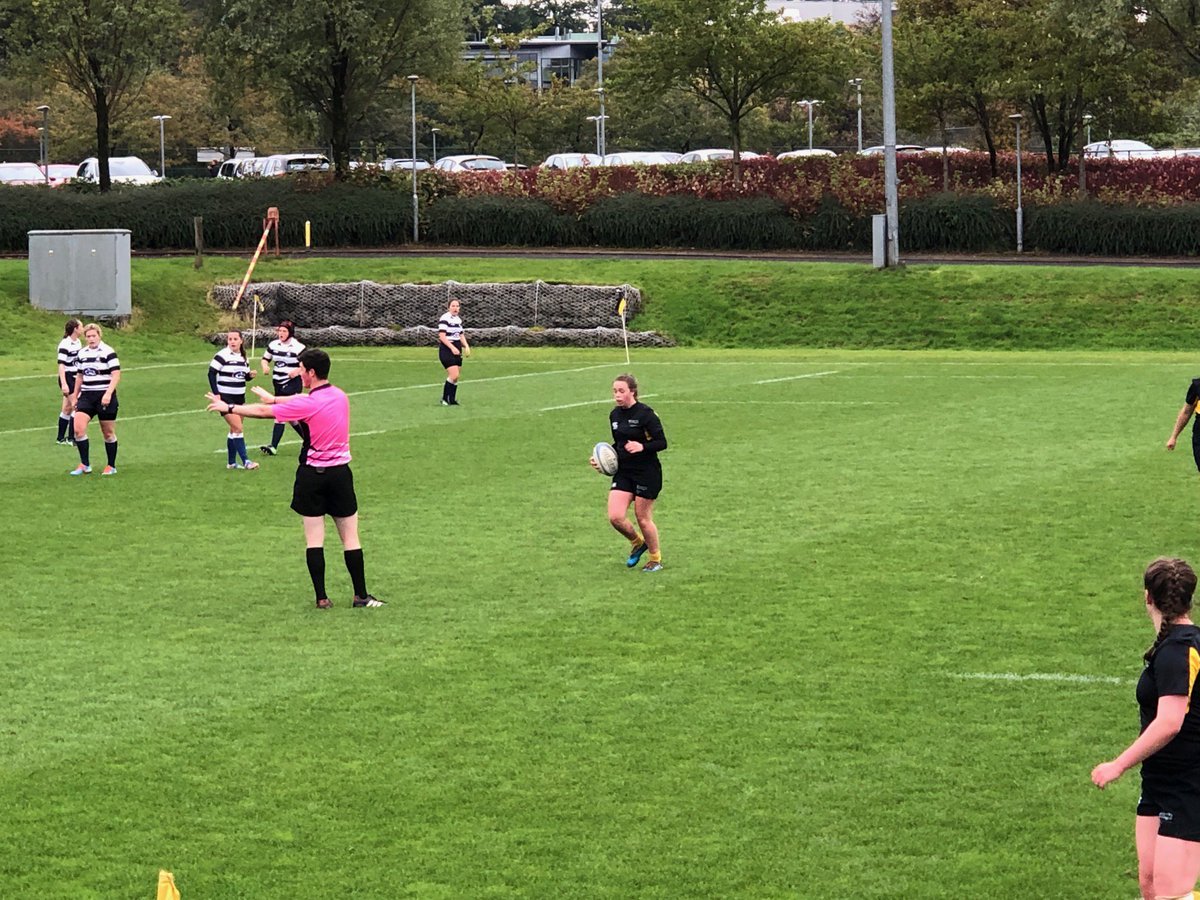 WestRefs's tweet photo. This weeks ref watch was at @GUSAWomensRugby to watch young Struan Beaton. A very accomplished display. Well done Struan, want to be like Struan? Then please contact us for details to get started at all ages #RespectTheRef #RespectTheGame https://t.co/CjlxNVLkoR