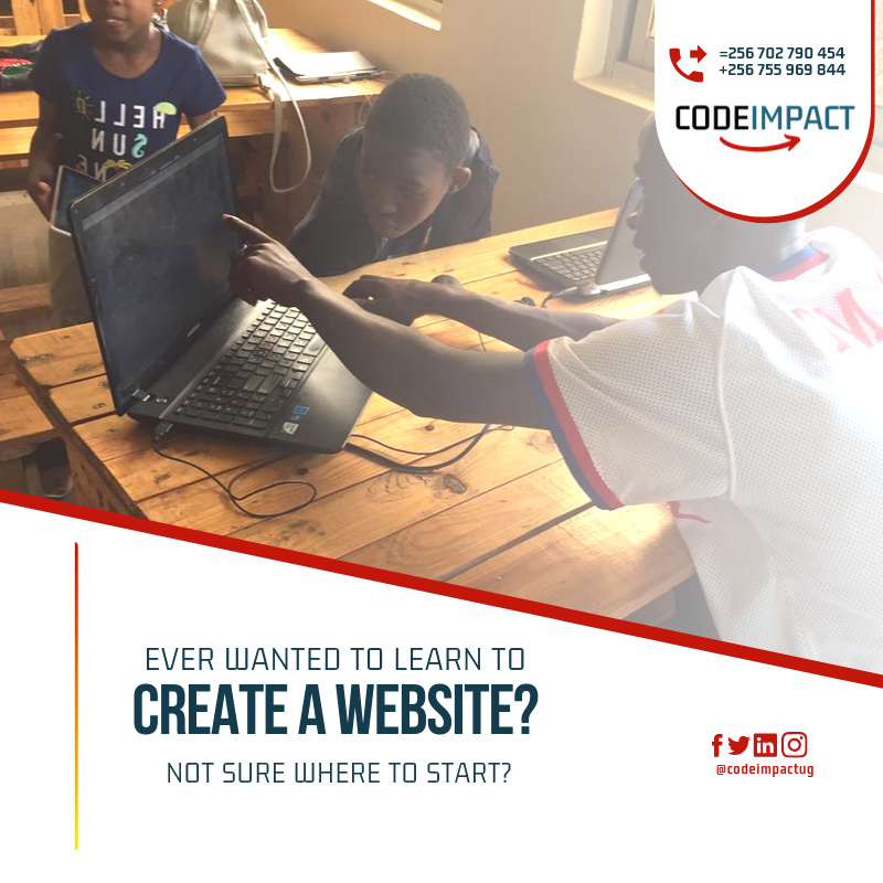 CodeImpact_ug's tweet photo. At Code Impact, we use HTML to teach the teens 'The Introduction to programming and creating a website'. 

Signup for our Saturday classes for kids by Calling or WhatsApping 0752969844

#Coding, #100daysofcode #Learning #java #future #codingforkids #EveryKidShouldLearnToCode https://t.co/qgReOrAexr