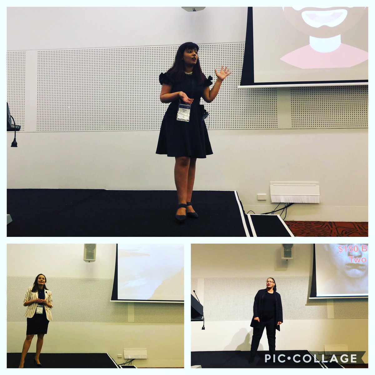 Emily_Edgeley's tweet photo. 3 of the ladies from #projectfriedman absolutely crushed it up on stage today at #CyberCon
So proud πβΊοΈπ₯³
Bring on tomorrow ππ€
@womenspeakcyber @awsn_au @CyberGovAU @AuraInfoSec
#cybercon2019 #publicspeaking #speaker https://t.co/of5sBppgfS