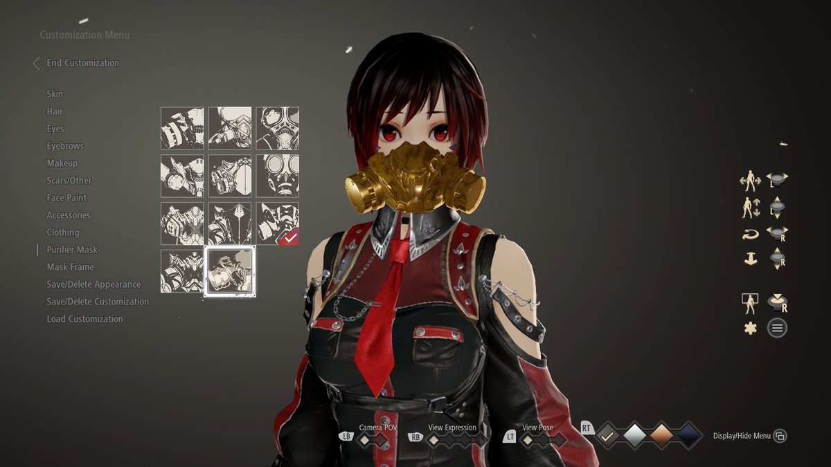 Darkblood Anime Demon On Twitter Code Vein I Got The Gold Mask