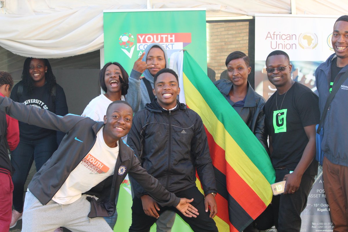 YouthConnektZim's tweet photo. Part of the Zim contingent arriving in Kigali this morning. @YouthConnektAf Summit, 🇿🇼 is here and ready!
@UNDPZimbabwe @moysarzim https://t.co/ukF9tbvzfy