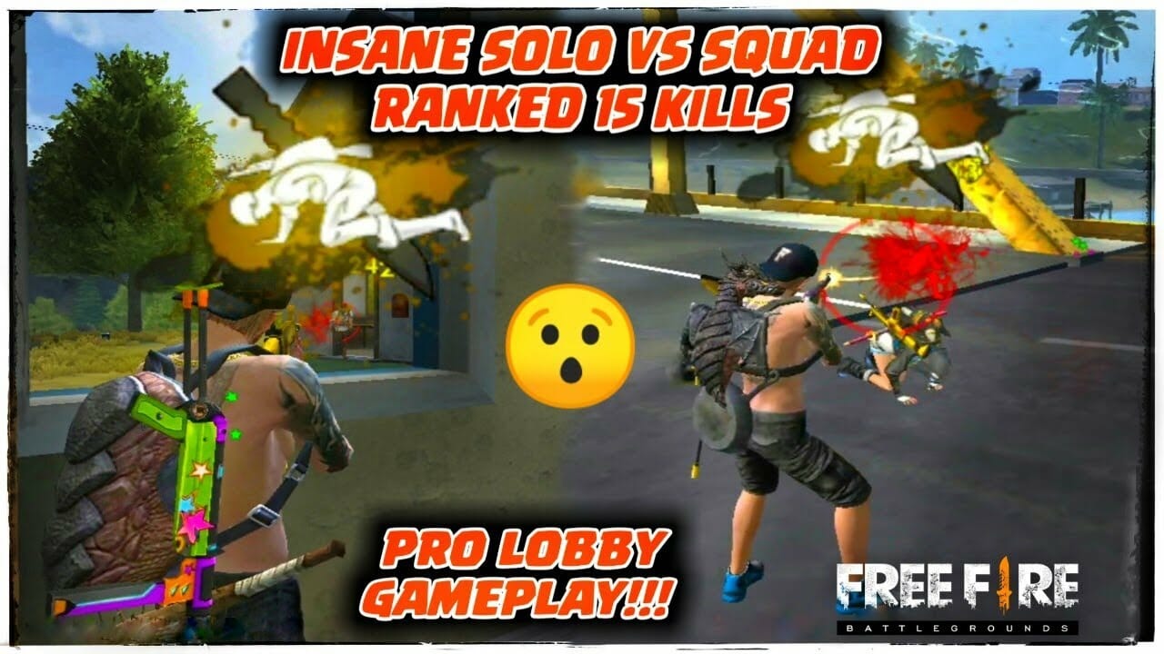 Free Fire-Insane Solo VS Squad Ranked Gameplay - video Dailymotion