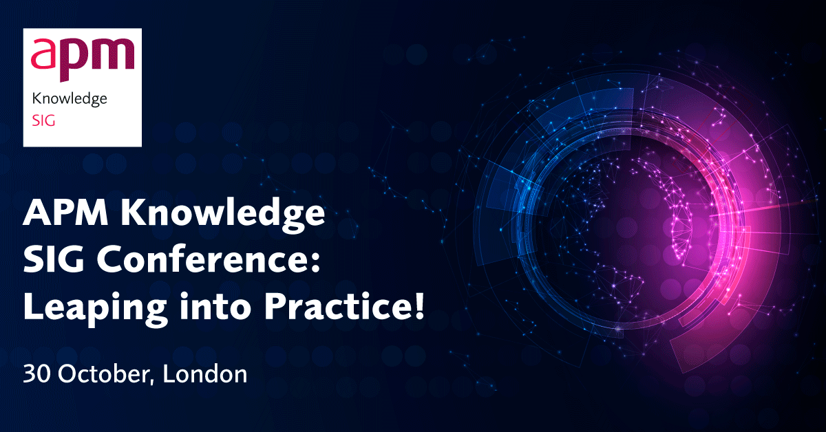 APMProjectMgmt's tweet photo. Join like-minded project and knowledge professionals to share practical ideas about the latest emerging best practice in #KnowledgeManagement - and learn how to go from good to great! 

Visit the website to view speakers: https://t.co/NjVo4bPeeU #pmot https://t.co/PIrMmRo0Il