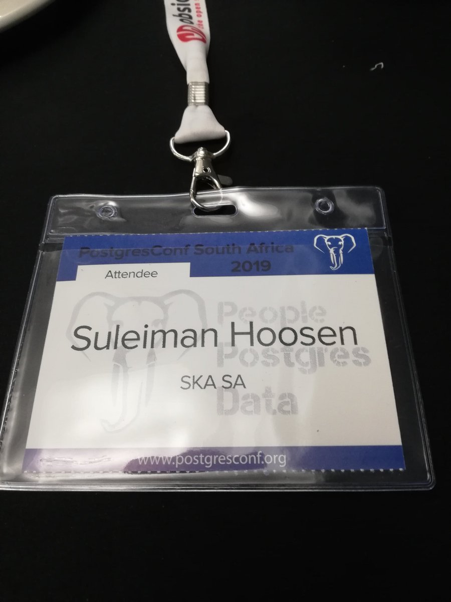wasp83's tweet image. Open Source Week - Day 2: PostgresConf #postgresconfza #opensourcerocks