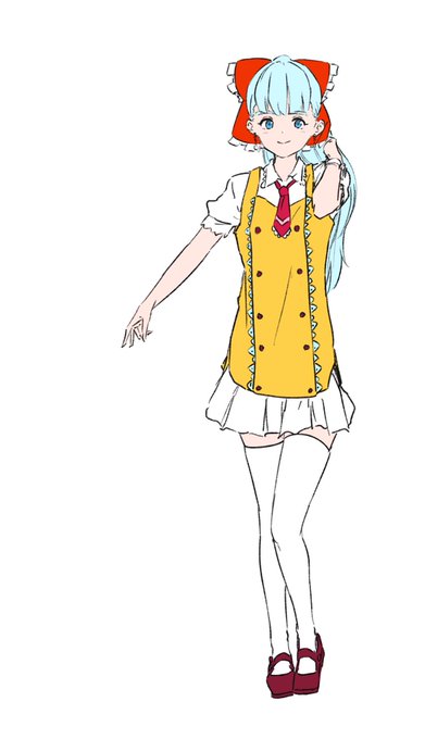 お題箱より
輝夜ヒサキさん描きました。 