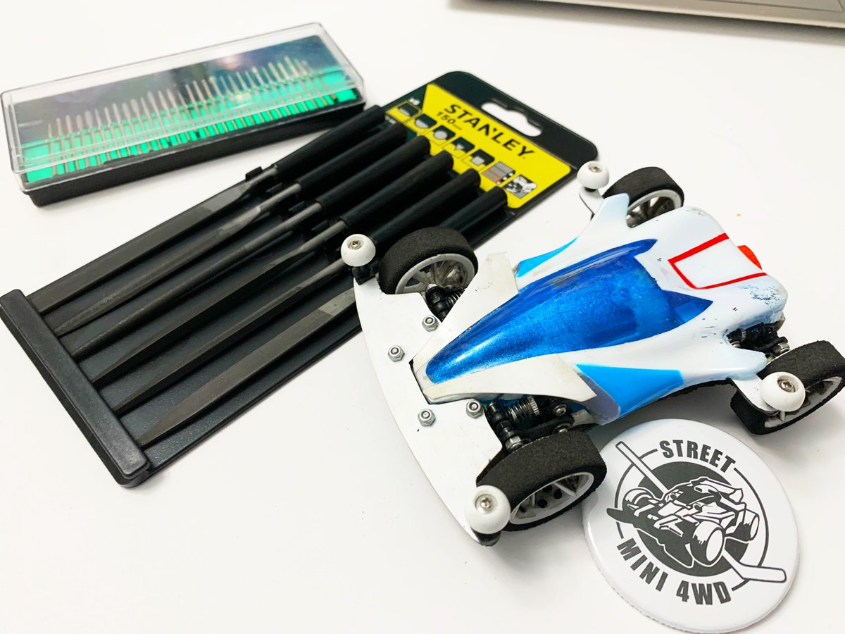 shinkurostreet's tweet photo. I finally had time to buy new files!😎
.
.
#tamiya #mini4wd #streetmini4wd #mini4wd_italia #ミニ四駆 #미니카 #rcbuggy #shinkuro #stanleytools #tamiyajapan #tamiyausa #stanley #handtools #shootingstarpress #streetmini4wdjapan #bigbangghost #dashyonkuro https://t.co/rnNIOeKr7g
