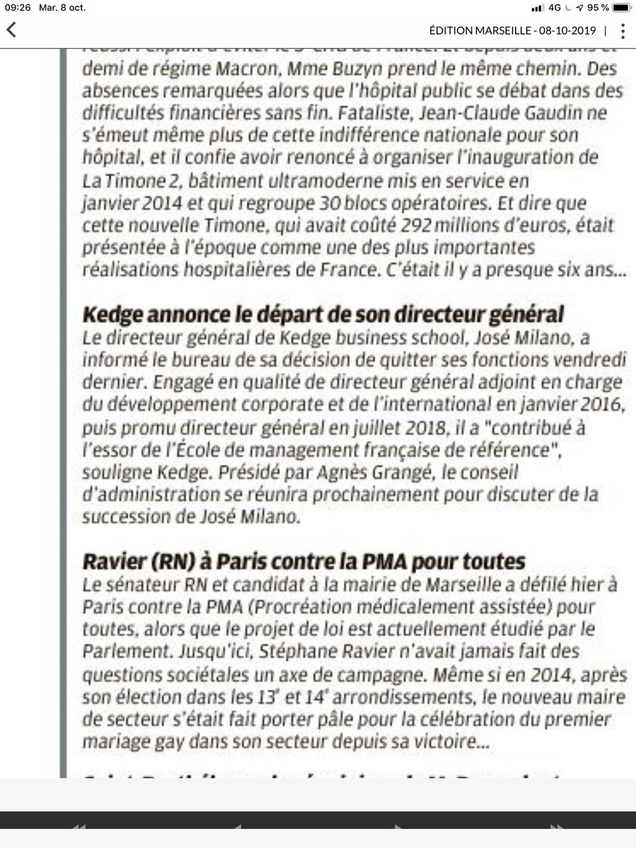 Départ de José Milano.Grosse perte pour ⁦<a href="/KedgeBS/">KEDGE Business School</a>⁩ et ⁦<a href="/AMPMetropole/">Métropole Aix-Marseille-Provence</a>⁩ 
Nous questionnons la gouvernance et sa présidence