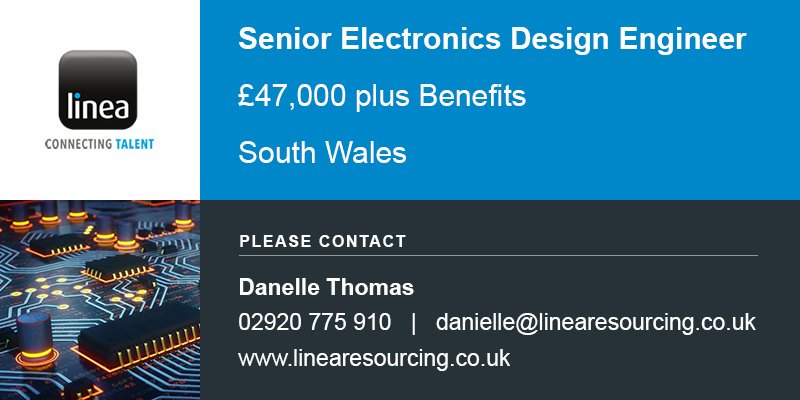 LineaJobs's tweet image. Click below to apply for the new Senior Electronics Design Engineer role
linearesourcing.co.uk/jobs/senior-el…

#electronicsengineering #engineeringjobs #newjob #electronics #apply