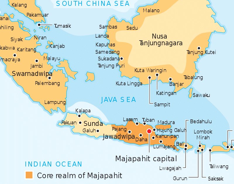 Majapahit was a Javanese empire that made Malay kingdoms submit and pay tribute. The rulers of old Melaka must be turning in their graves every time some "proud Malay" pretends that Melaka was part of Majapahit