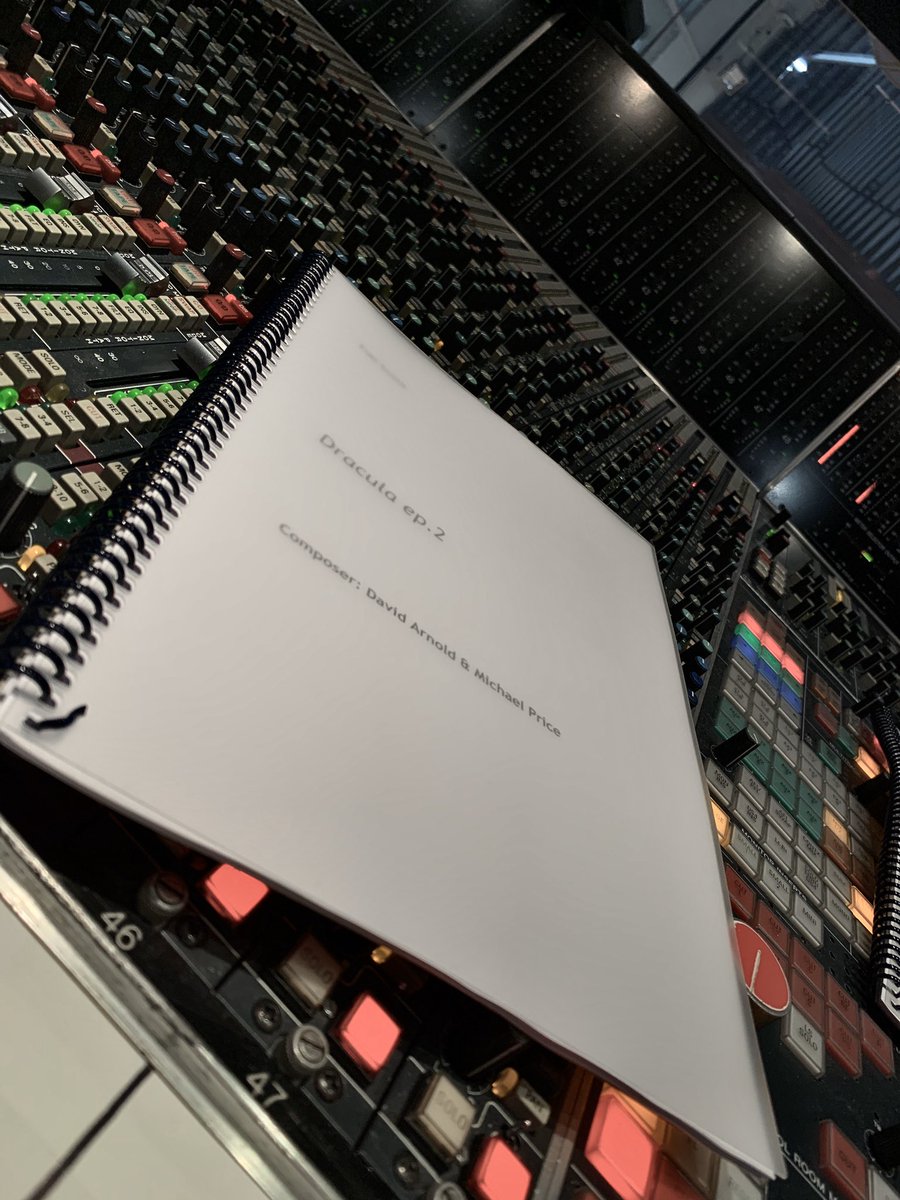 Counting down ... with @DavidGArnold 🧛‍♂️ #Dracula