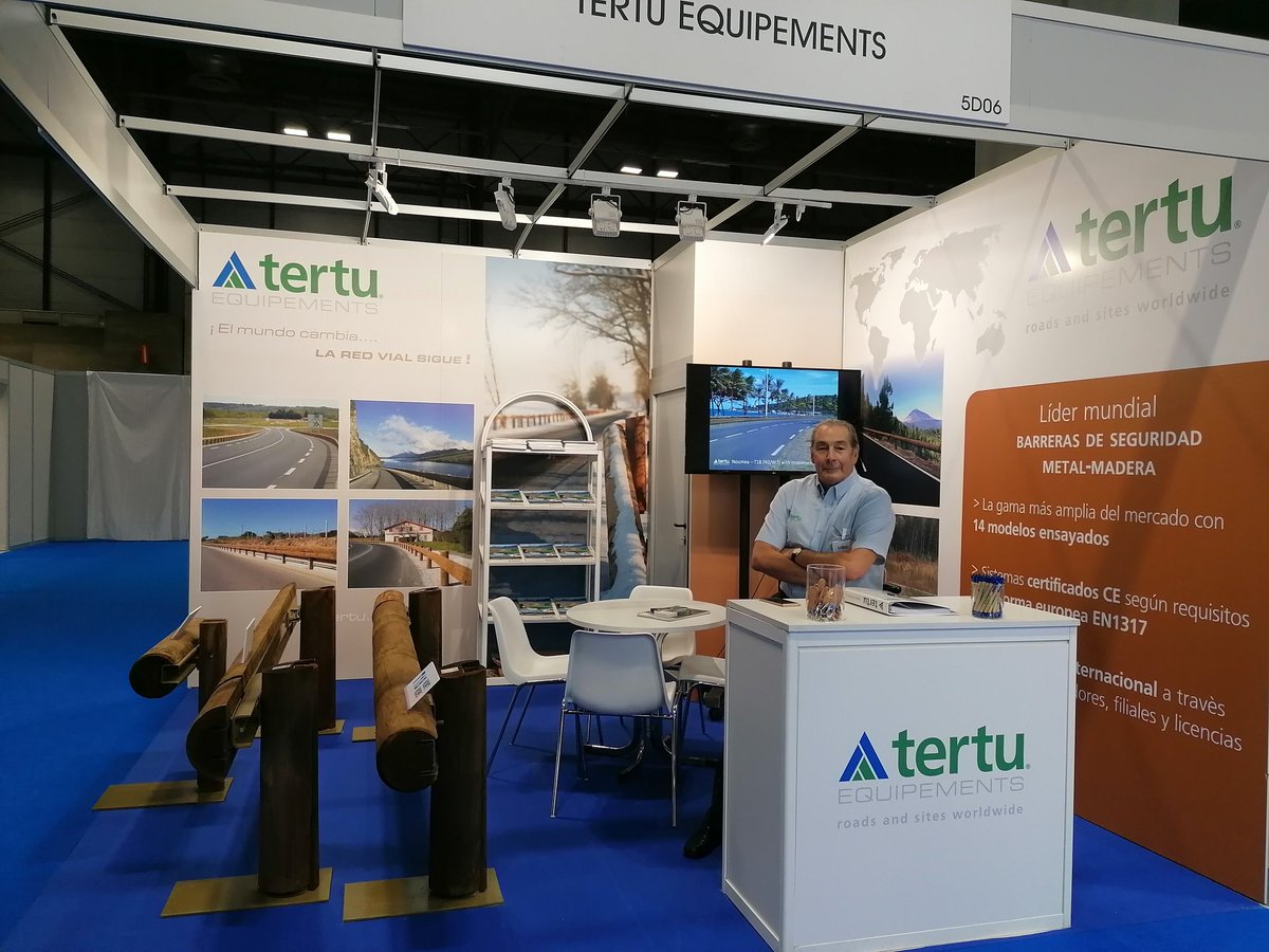 ¡Hoy empieza la edición 2019 de <a href="/trafic_ifema/">TRAFIC, Salón Internacional de la Movilidad Segura</a>! Estamos listos para acogerles sobre su stand 5D06 ! <a href="/TERTUworld/">TERTU world</a> #trafic2019