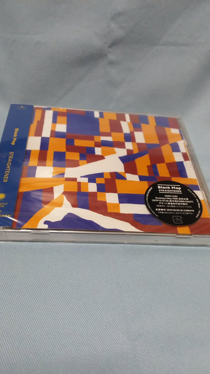 spi_ral_rain's tweet image. フラゲ～🎵

#ストレイテナー
#STRAIGHTENER
#BlankMap