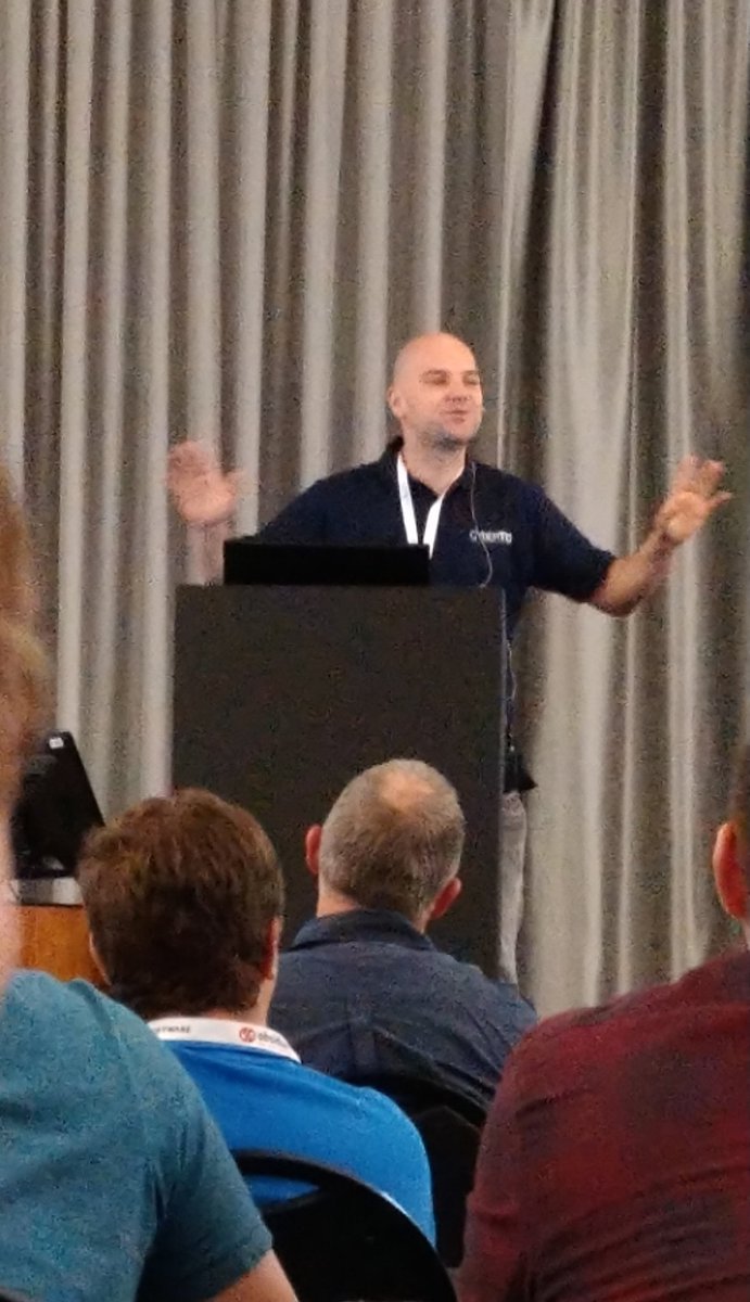 wdicks's tweet image. @postgresql_007 giving first talk at @PostgresConfZA #postgresconfza 2019