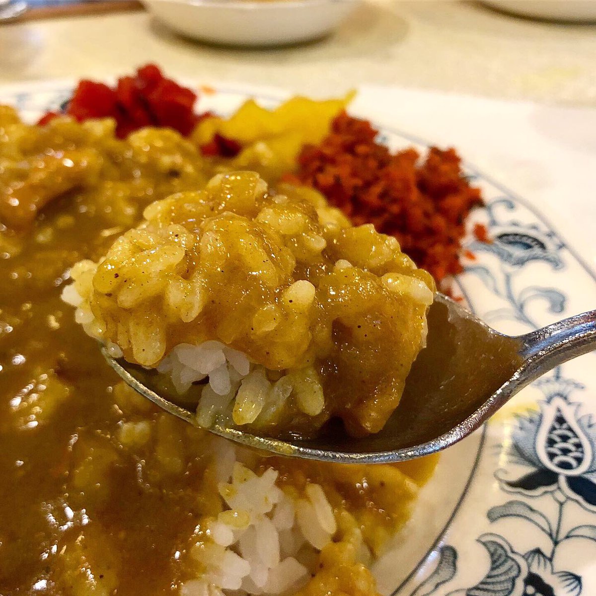 昼メシ部長 カレーの店 スマトラ スマトラカレー 普通盛り カレー ランチ 銀座 日本 東京 Japan Tokyo Ginza Yum Yummy Lunch Dinner Curry Indonesia Food 美味 美味しい グルメ 最高 定食 昼ごはん 晩ごはん 新橋