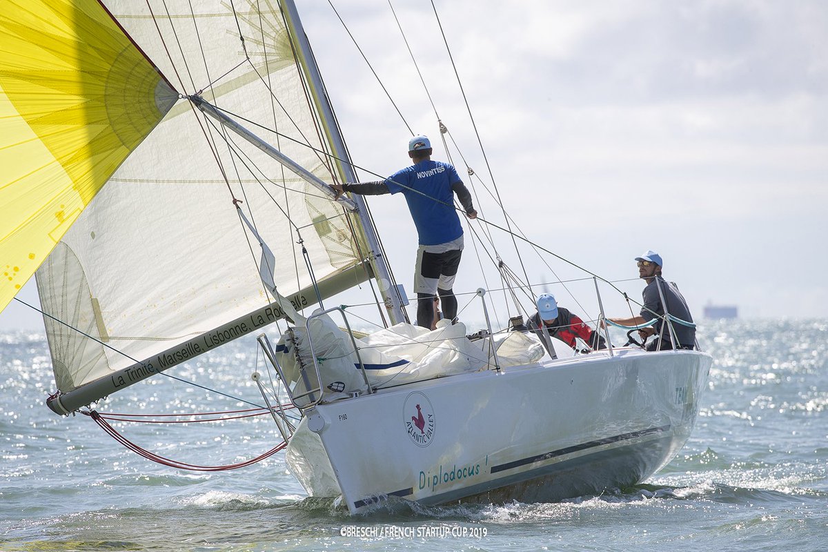 Merci à notre partenaire <a href="/AggloLR/">La Rochelle Agglo</a>  d'avoir pris part à notre régate. Une magnifique team pour représenter la French Tech Atlantic Valley Nous espérons retrouver de nouvelles startups de l'écosystème numérique d'Angoulême, Niort, La Rochelle et Poitiers l'année prochaine