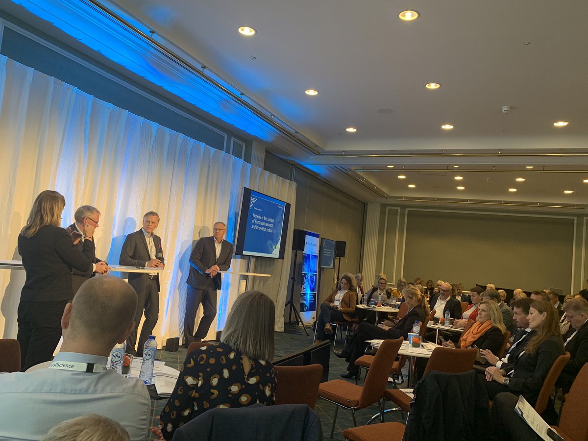 Horizon Europe is such an ambitious &amp; necessary program. Great to see so many Norwegian stakeholders joining us in Brussels to co-design the program and pave the way for new solutions to the challenges facing all citizens of EU. #TrustScience <a href="/SINTEF/">SINTEF</a> <a href="/NTNU/">NTNU</a> <a href="/forskningsradet/">Norges forskningsråd</a>