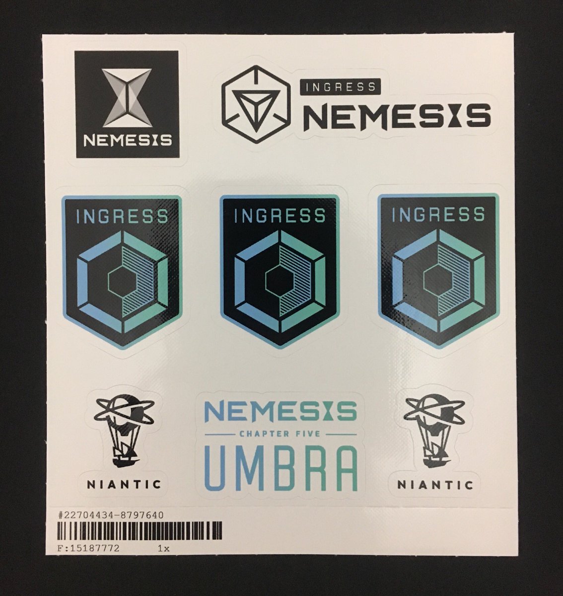 ENL48BB's tweet photo. Mail call from @ingress @NianticLabs 
#ingress #SwagAddicts https://t.co/GG8fXAxYTw