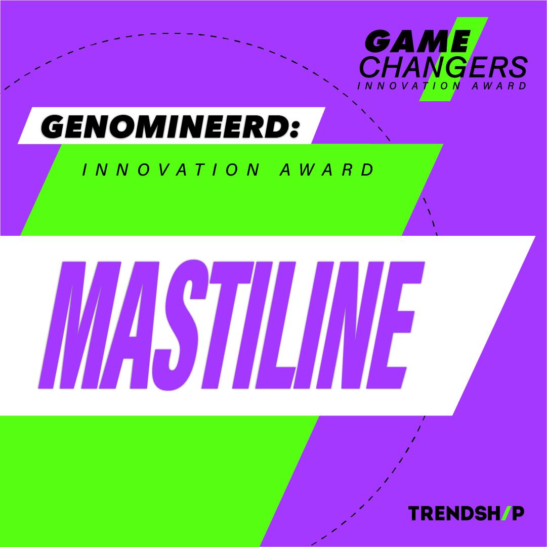 We are proud to announce that Mastiline is one of the three finalists in the race for the Northern Innovation Award (NIA), now Gamechangers Innovation Award (GIA).The winning gamechanger will be announced during the <a href="/TrendshipNL/">Trendship</a> on October 16th. bit.ly/2IyiQLG