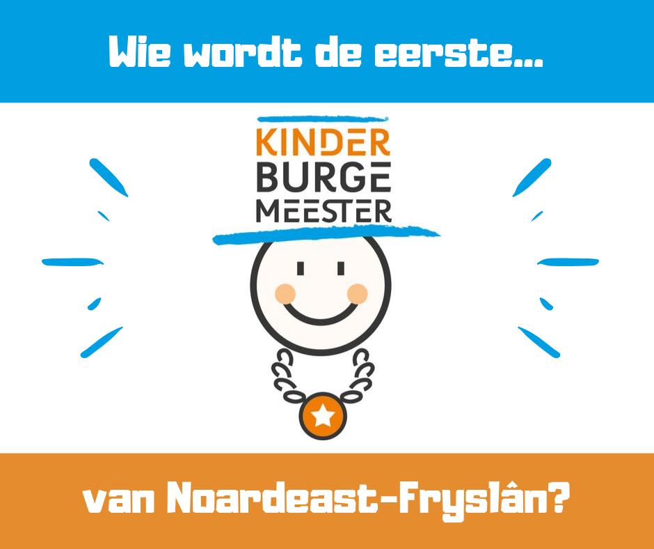 Welke jongen of meisje uit groep 7/8 wordt de eerste Kinderburgemeester van de gemeente Noardeast-Fryslân? 
Kijk voor meer informatie op noardeast-fryslan.nl/kinderburgemee…
Aanmelden kan tot uiterlijk 16 oktober a.s.!