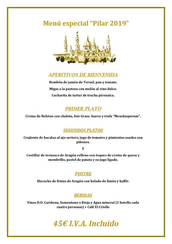 Salamero13's tweet photo. 😍Disfruta de un 12 de Octubre realmente inolvidable junto con toda la familia de la mano de Restaurante Salamero 13😍
😊Te esperamos con verdadera ilusión.😊
☎ 876 64 25 05 ☎
#zaragoza #pilares #FiestasdelPilar #FiestasdelPilar2019 #gastronomía #restaurantes https://t.co/Q3P8Q08IJn