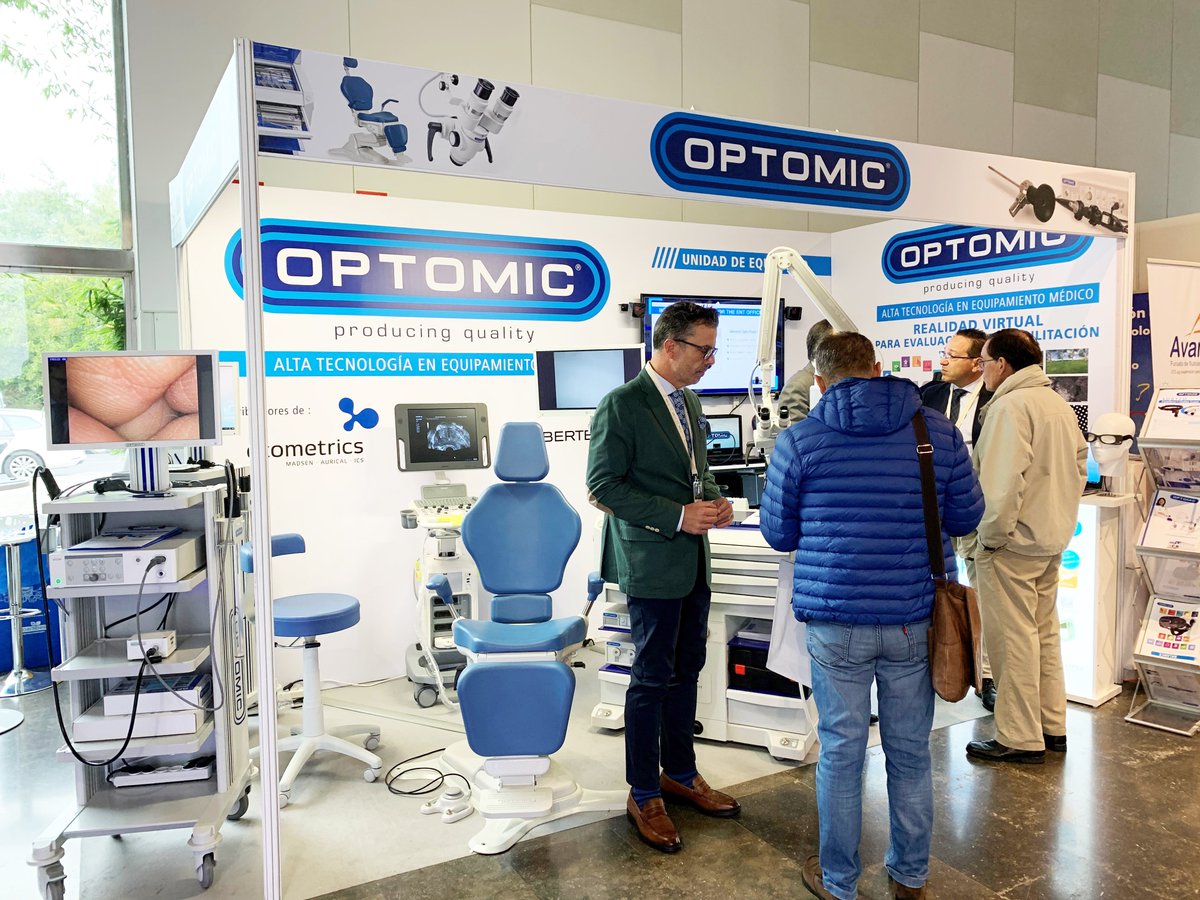 OptomicES's tweet image. ¡Gracias a los que nos acompañasteis en @SEORLCCC 2019!👂👃👅

Es un placer compartir nuestras novedades con los profesionales que dan sentido a nuestro trabajo y ver cómo se llena el stand cada año.

#OPTOMIC #ORL #XION #vestibular #realidadvirtual