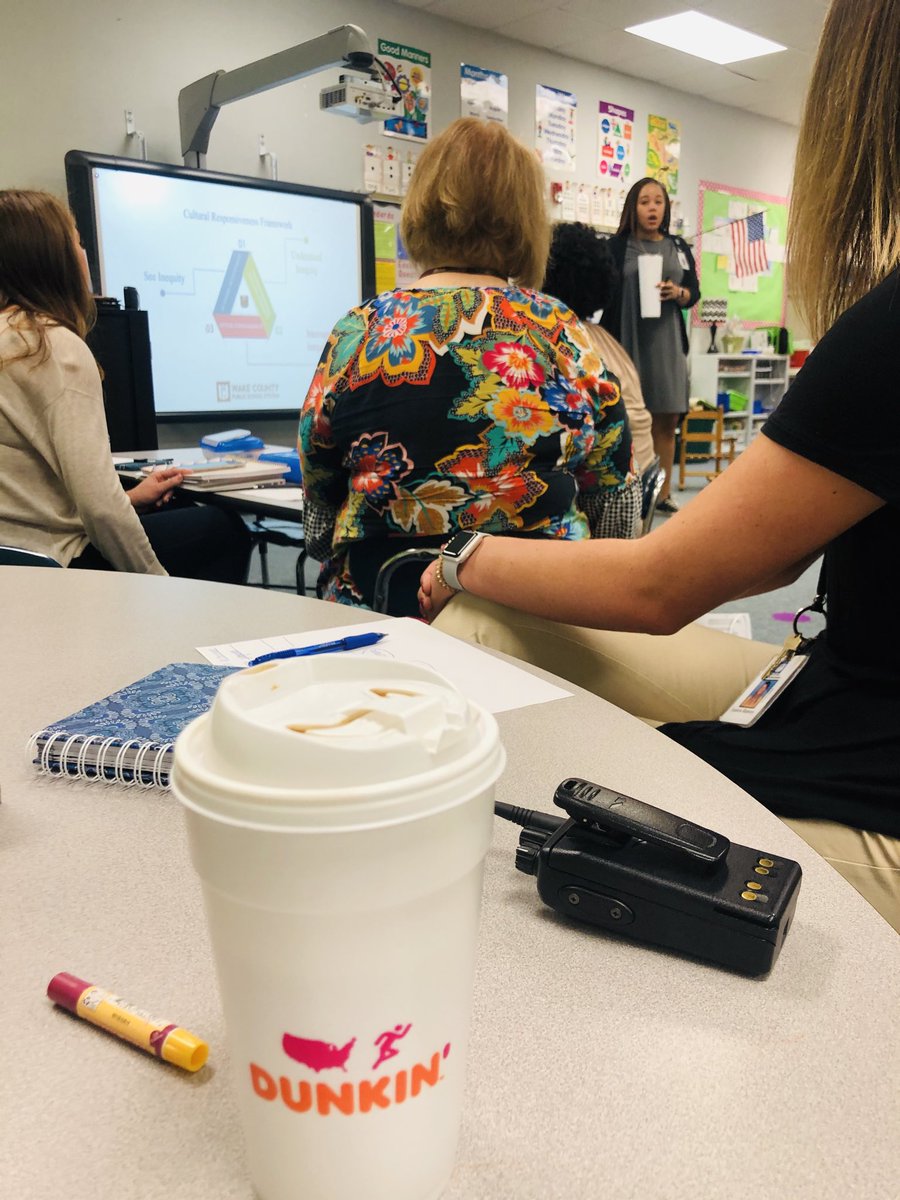 Starting my day with #DunkinDonuts and ⁦<a href="/CSpearsEDU/">Christina Spears</a>⁩ and feeling ready to #dothework.