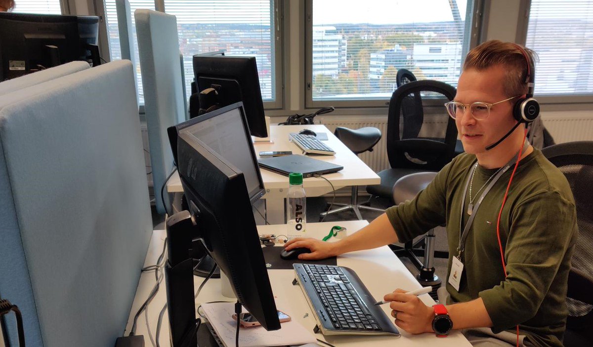 ALSOFinlandOy's tweet photo. Nyt vietetään Asiakaspalveluviikkoa 7.-11.10.! 
Teemaviikon ideana on nostaa esille asiakaspalvelun ja asiakaskokemuksen merkitystä liiketoiminnalle.
Me haluamme kiittää meidän loistokollegojamme ALSOn asiakaspalvelussa!
#alsofinland #ASPAVIIKKO #aspaviikko #asiakaspalveluviikko https://t.co/Y0DvRzbjVf