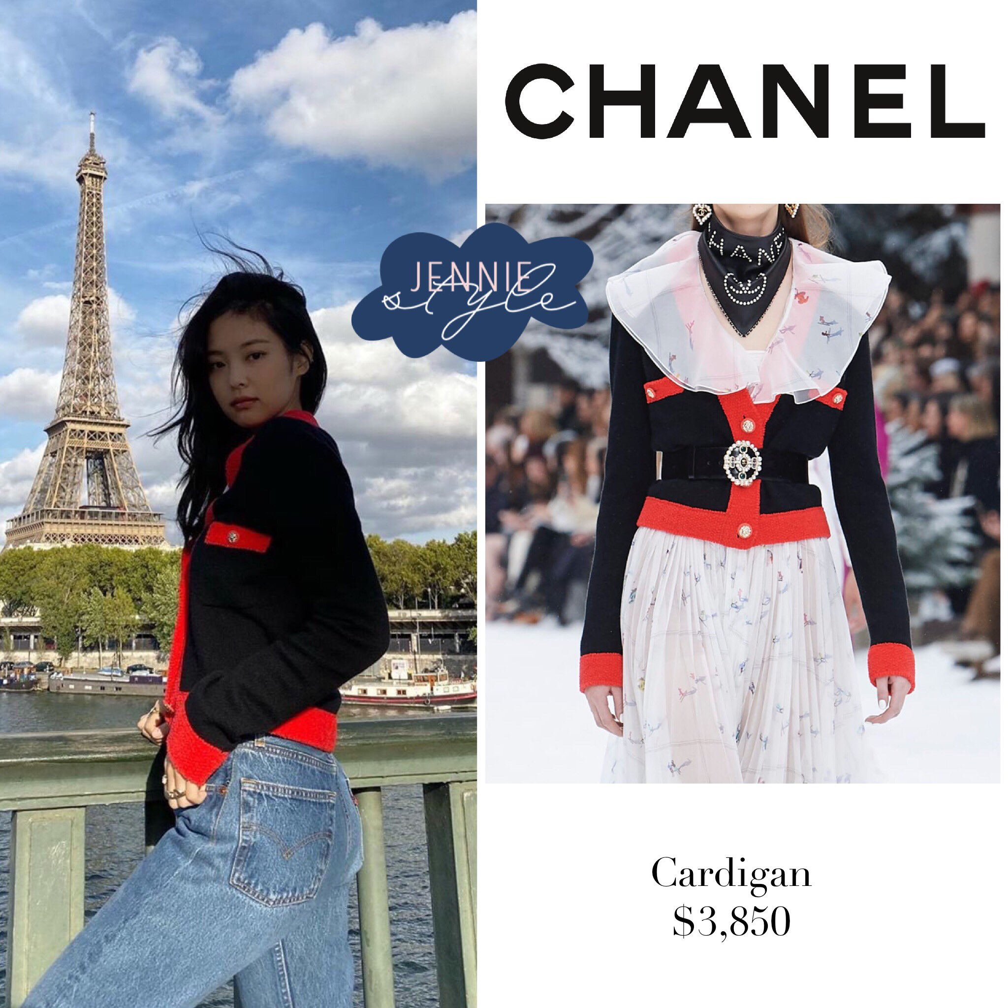 Jennie Style on X: jennierubyjane IG Update 191008 Chanel Cardigan $3,850 # jennie #jenniekim #blackpink⁠ #blackpinkfashion #blackpinkstyle # jenniefashion #jenniestyle  / X