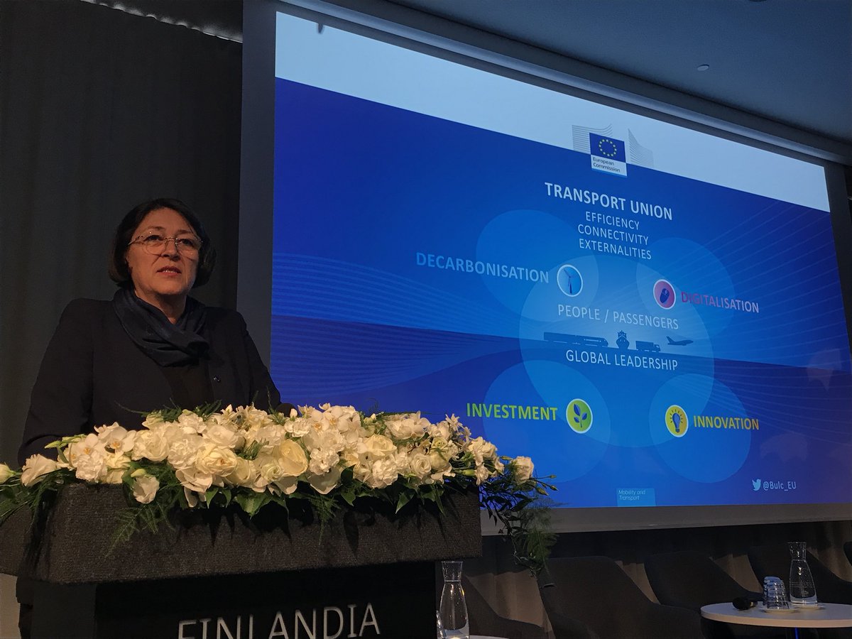 m_vesa's tweet image. At #DigitalTransport day speaking about data for transport and mobility with @Bulc_EU @MarinSanna Henrik Hololei and others. Data from all modes to the end-users benefit is needed, to create services for multimodal usage saving the #environment . @lvmfi @EU2019FI @Transport_EU
