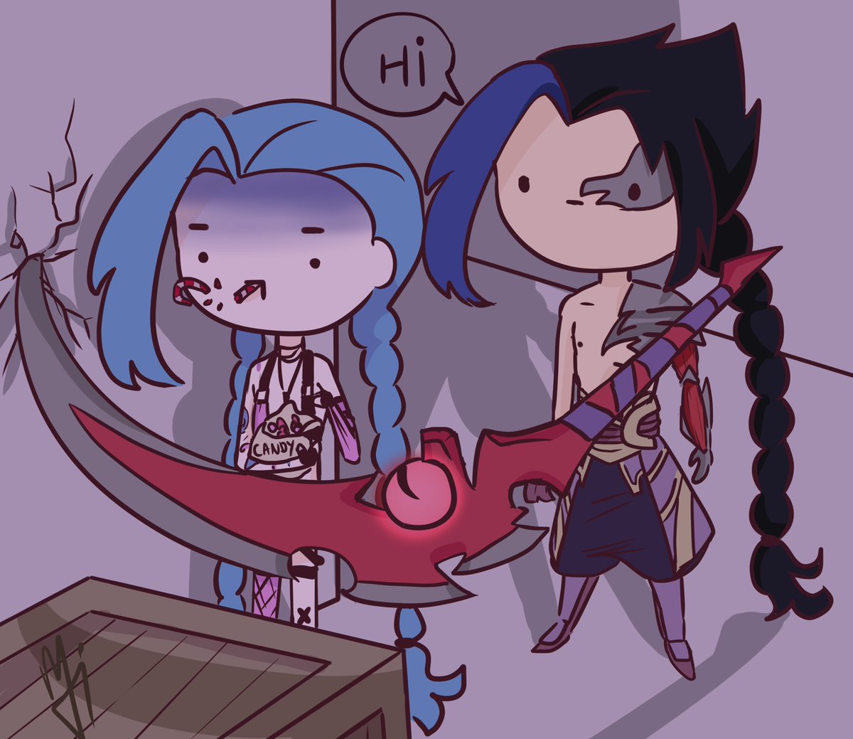 Meh Have nothing to say for this 2/2 #ArtofLegends #LeagueOfLegends #Jinx #...