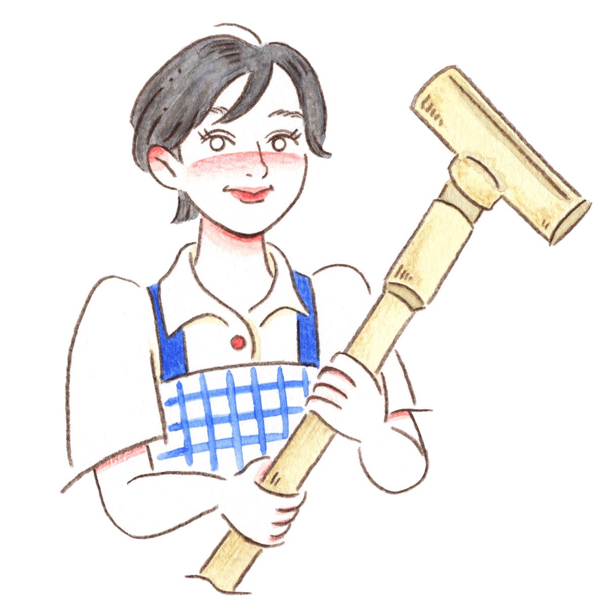 Kame 家事代行の方の名刺用イラスト Illustrationartists Art Illustration Illustrator Illust Drawing Girl イラスト イラストレーター 絵 일러스트 絵描き 女の子 T Co Bkxsbfsbkg