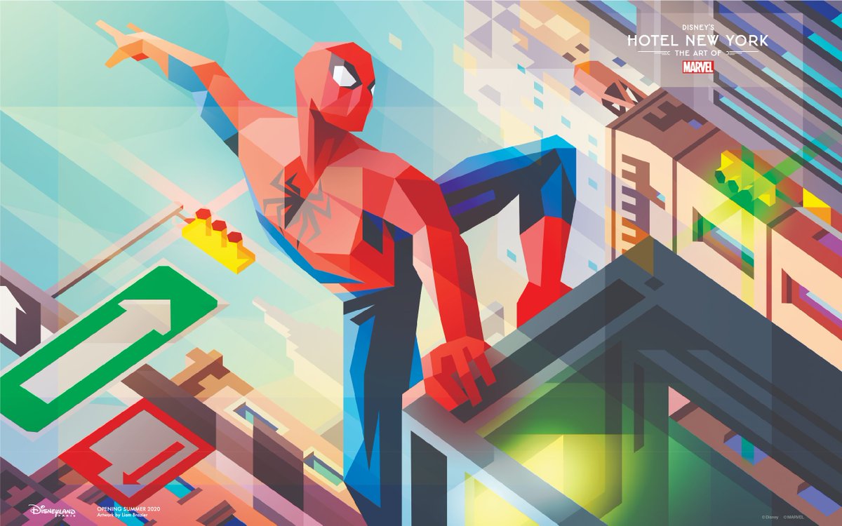 DisneylandParis's tweet image. Le Disney’s Hotel New York – The Art of Marvel a été présenté au New York Comic Con #NYCC19 #ArtOfMarvelHotel ➡️ bit.ly/31YuaZh