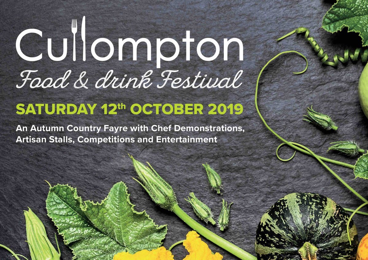 VisitDevon's tweet photo. Collompton Food and Drink Festival The Culm Valley's ultimate foodie event: held annually in the beautiful town of Cullompton on Saturday 12th October. Find out more here: https://t.co/UqrShTJJkI
#foodfestival #festival #foodie #visitdevon #lovedevon #eventsindevon https://t.co/LGfnQ9Dcef