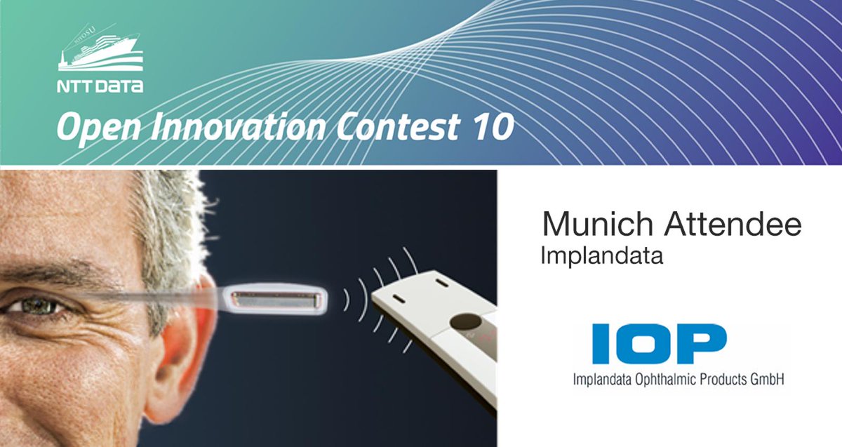 NTT_DATA_DE's tweet photo. #Healthcare-Start-up @Implandata revolutioniert die Behandlung von #Glaukompatienten mit seinem #EYEMATE-System. Die Technologie ermöglicht Augenärzten, Patienten effizienter zu behandeln. Wir freuen uns auf Pionierprojekte beim OIC am 17.10 https://t.co/o9ORDXQewo #nttdoi https://t.co/XBjFuC9PB6