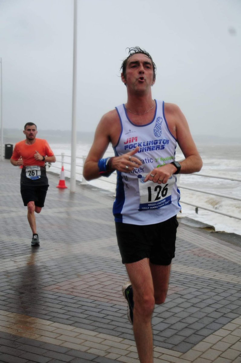 #BridlingtonHalfMarathon 6th October 2019 Chip time 1:35:18 new #PB 9th in VM45 and 64th overall #pocklingtonrunners #pockrunners #running #bridlington #halfmarathon #roadrace #smashedit