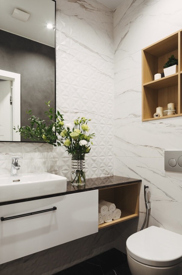FairArtInterior's tweet photo. Bathroom vanity should offer both style and function as the central focal point of your bathroom. Adding a touch of greenery in your bathroom creates a connection between the indoors and outdoors.
#bathroomdesign #bathroomdetails #flowers #toilet #bathroom #newbathroom #interior https://t.co/EUZTnJxED4