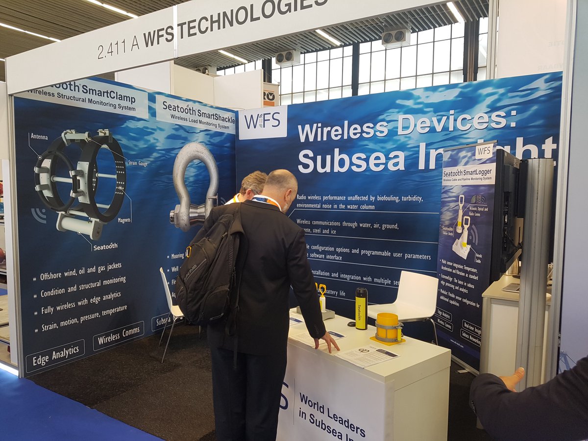 WFSTechnologies's tweet photo. Make sure you drop by our stand at Offshore Energy this week and learn all about out Seatooth products to generate subsea insight! https://t.co/orjvkK9FDt