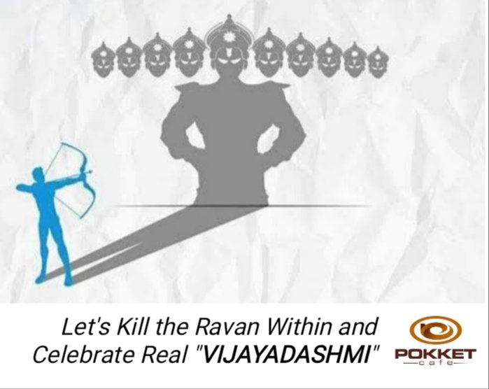 emailgajanan's tweet photo. Let's KILL
RAVAN Within and
Then Celebrate the Real 
#VIJAYADASHMI https://t.co/HmbKA41t23
