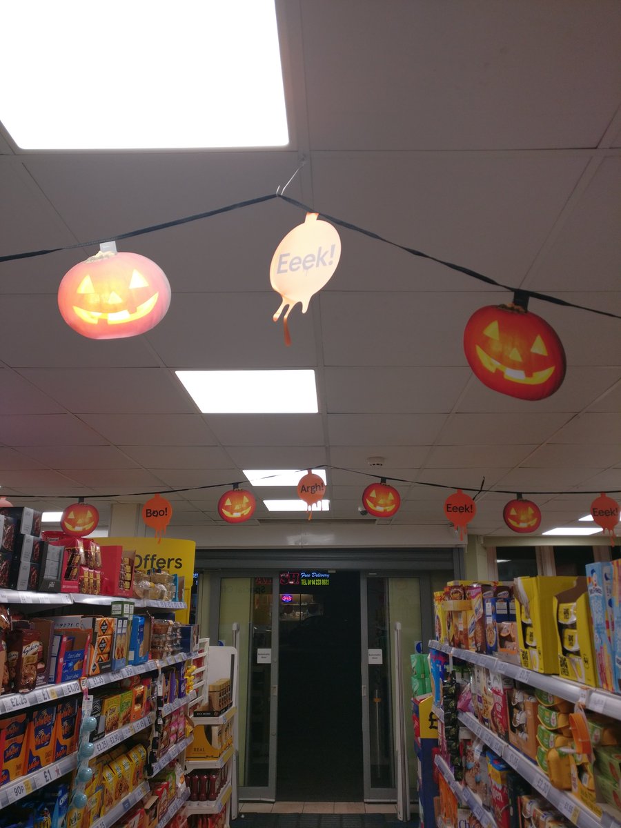 Things are getting awfully spooky in store at the moment. Perhaps our almost 90 year old building is haunted? 🤔 Or maybe it's all the Halloween goodies we now have in stock 🎃 👻